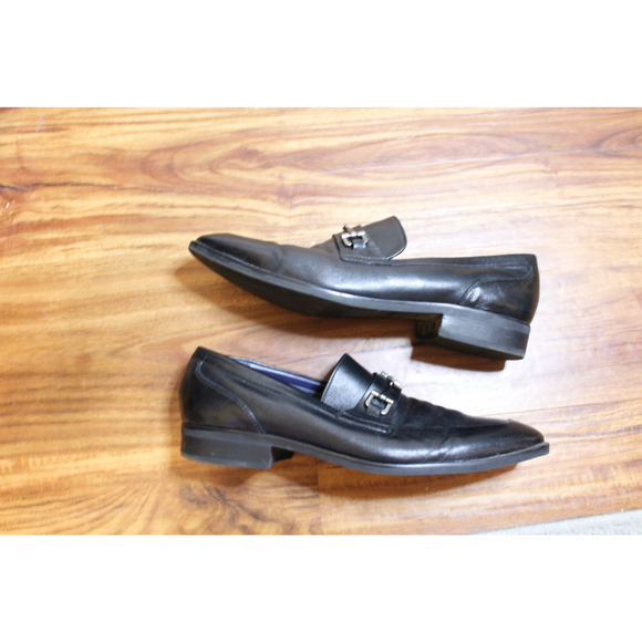 Cole Haan Black Leather Slip On Shoes Size 9 main image 5